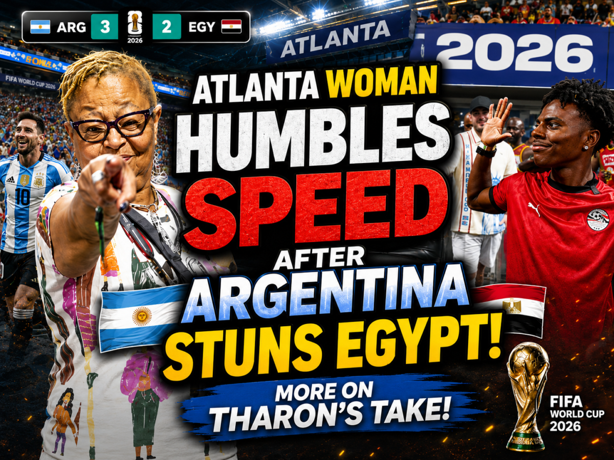 EXCLUSIVE INTERVIEW: Atlanta Woman Humbles IShowSpeed after Argentina Stuns Egypt